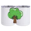 10 oz. White Stainless Steel Short Tumbler Thumbnail