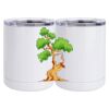 10 oz. White Stainless Steel Short Tumbler Thumbnail