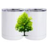 10 oz. White Stainless Steel Short Tumbler Thumbnail