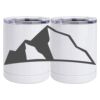 10 oz. White Stainless Steel Short Tumbler Thumbnail
