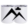 10 oz. White Stainless Steel Short Tumbler Thumbnail