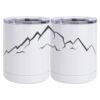 10 oz. White Stainless Steel Short Tumbler Thumbnail