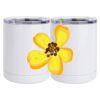 10 oz. White Stainless Steel Short Tumbler Thumbnail