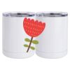 10 oz. White Stainless Steel Short Tumbler Thumbnail