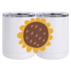10 oz. White Stainless Steel Short Tumbler Thumbnail