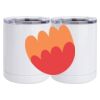 10 oz. White Stainless Steel Short Tumbler Thumbnail