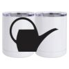 10 oz. White Stainless Steel Short Tumbler Thumbnail