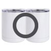 10 oz. White Stainless Steel Short Tumbler Thumbnail