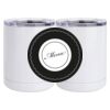 10 oz. White Stainless Steel Short Tumbler Thumbnail