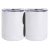 10 oz. White Stainless Steel Short Tumbler Thumbnail