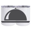 10 oz. White Stainless Steel Short Tumbler Thumbnail