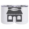 10 oz. White Stainless Steel Short Tumbler Thumbnail