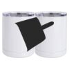 10 oz. White Stainless Steel Short Tumbler Thumbnail