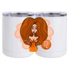 10 oz. White Stainless Steel Short Tumbler Thumbnail