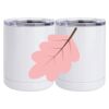 10 oz. White Stainless Steel Short Tumbler Thumbnail