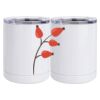 10 oz. White Stainless Steel Short Tumbler Thumbnail