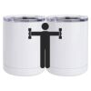 10 oz. White Stainless Steel Short Tumbler Thumbnail