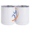 10 oz. White Stainless Steel Short Tumbler Thumbnail
