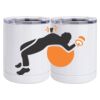 10 oz. White Stainless Steel Short Tumbler Thumbnail