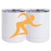 10 oz. White Stainless Steel Short Tumbler Thumbnail