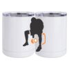 10 oz. White Stainless Steel Short Tumbler Thumbnail
