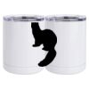 10 oz. White Stainless Steel Short Tumbler Thumbnail