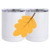 10 oz. White Stainless Steel Short Tumbler Thumbnail