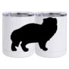 10 oz. White Stainless Steel Short Tumbler Thumbnail