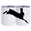 10 oz. White Stainless Steel Short Tumbler Thumbnail
