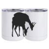 10 oz. White Stainless Steel Short Tumbler Thumbnail