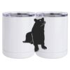 10 oz. White Stainless Steel Short Tumbler Thumbnail
