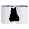10 oz. White Stainless Steel Short Tumbler Thumbnail