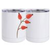 10 oz. White Stainless Steel Short Tumbler Thumbnail