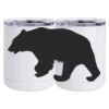 10 oz. White Stainless Steel Short Tumbler Thumbnail