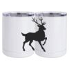 10 oz. White Stainless Steel Short Tumbler Thumbnail