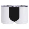 10 oz. White Stainless Steel Short Tumbler Thumbnail