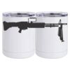10 oz. White Stainless Steel Short Tumbler Thumbnail