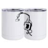 10 oz. White Stainless Steel Short Tumbler Thumbnail