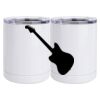 10 oz. White Stainless Steel Short Tumbler Thumbnail