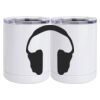 10 oz. White Stainless Steel Short Tumbler Thumbnail