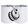 10 oz. White Stainless Steel Short Tumbler Thumbnail