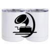10 oz. White Stainless Steel Short Tumbler Thumbnail