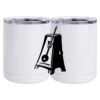 10 oz. White Stainless Steel Short Tumbler Thumbnail