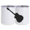 10 oz. White Stainless Steel Short Tumbler Thumbnail