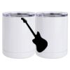 10 oz. White Stainless Steel Short Tumbler Thumbnail