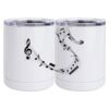 10 oz. White Stainless Steel Short Tumbler Thumbnail