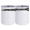 10 oz. White Stainless Steel Short Tumbler Thumbnail