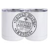 10 oz. White Stainless Steel Short Tumbler Thumbnail