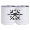 10 oz. White Stainless Steel Short Tumbler Thumbnail