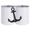 10 oz. White Stainless Steel Short Tumbler Thumbnail
